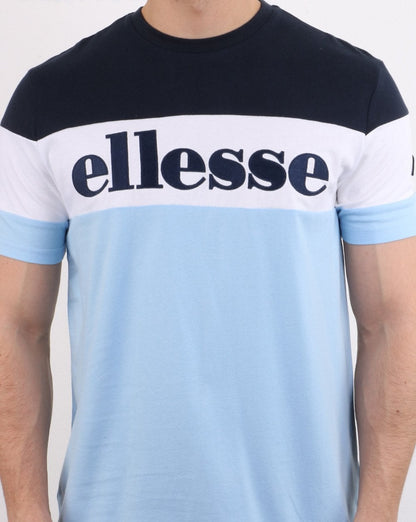 Ellesse Punto T-Shirt Hellblau/Weiß/Marineblau