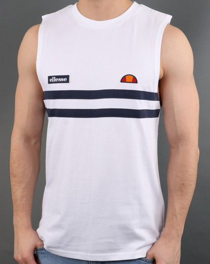 Ellesse – Andare – Weste in Weiß