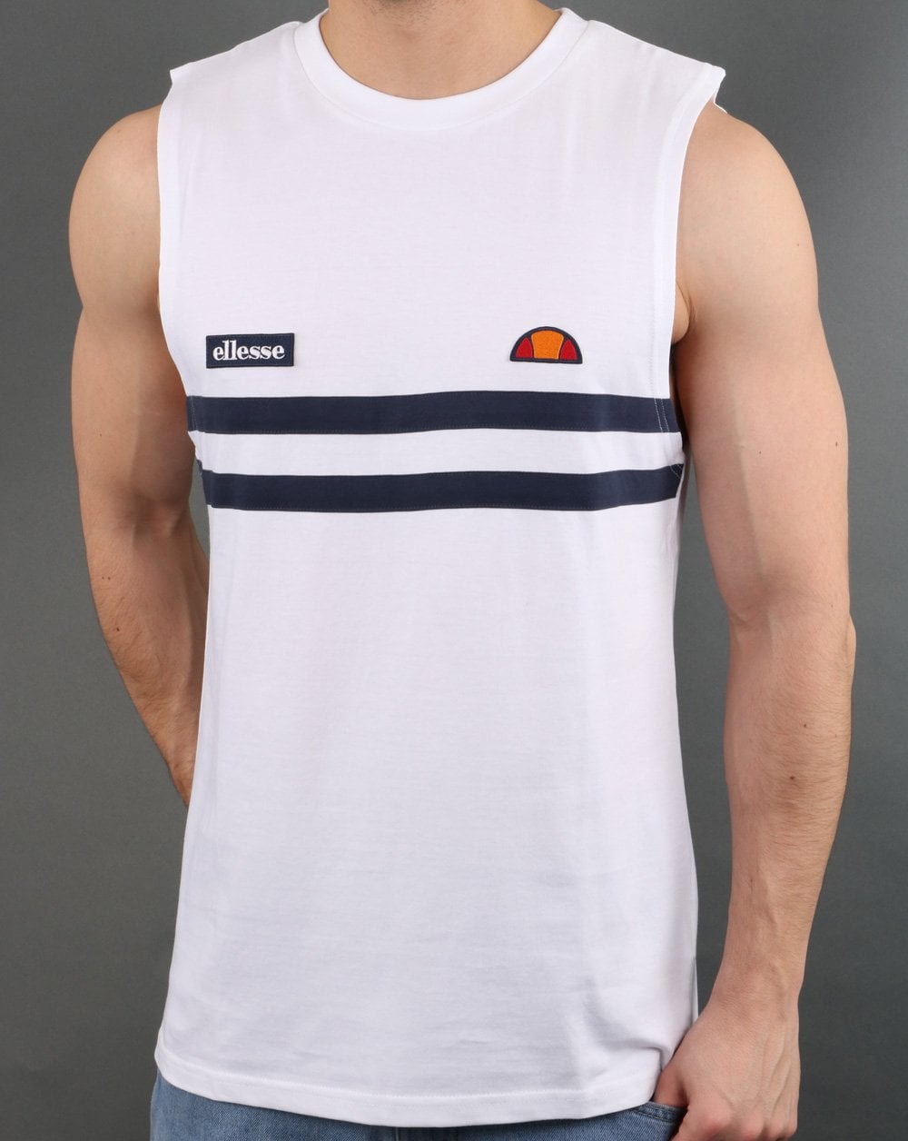 Ellesse – Andare – Weste in Weiß