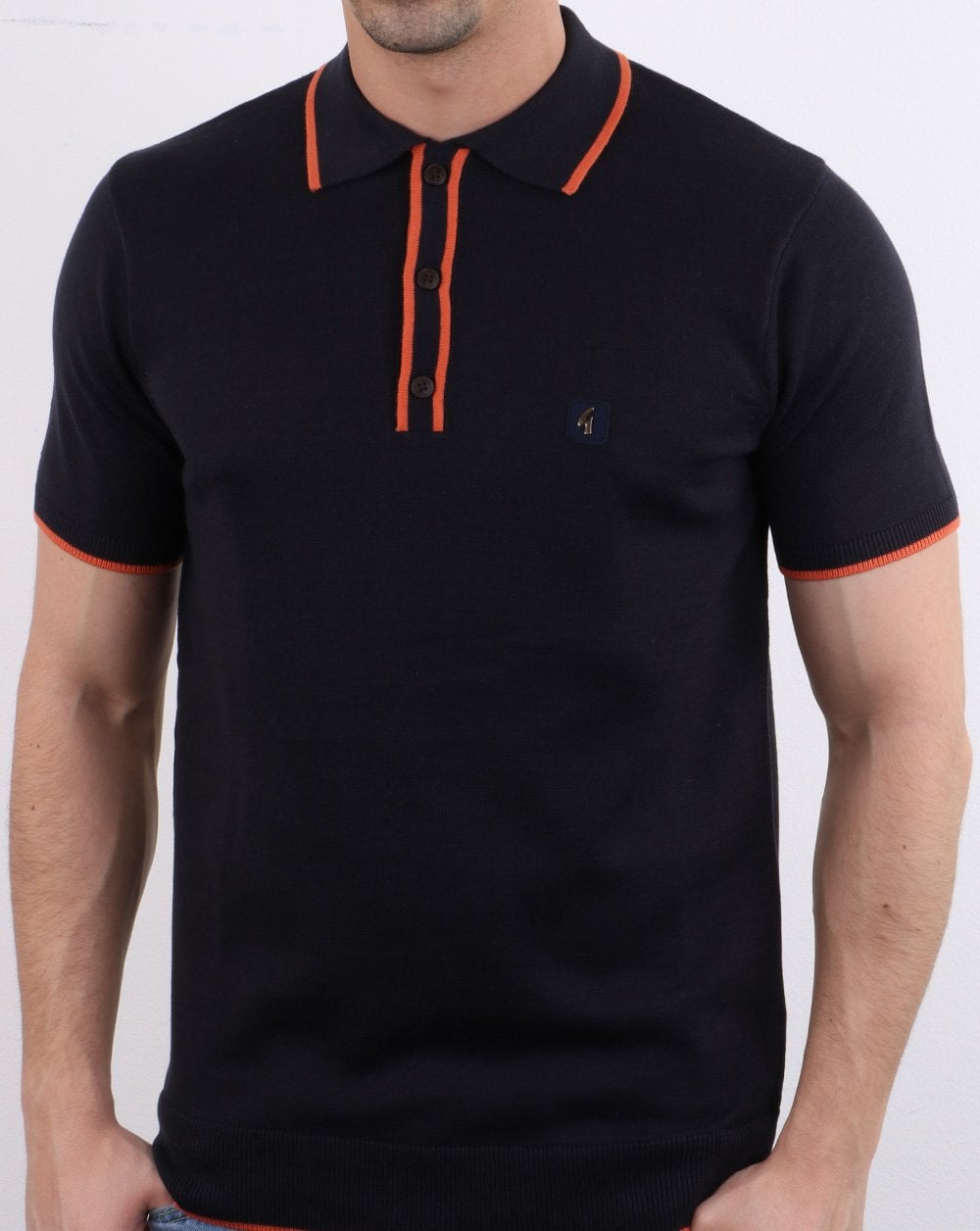 Gabicci Vintage Linekar Poloshirt Dk Navy