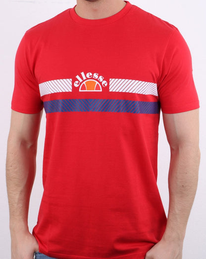 Ellesse – Lori – T-Shirt in Rot