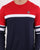 Fila Vintage Long Sleeved T Shirt Navy/Red/White
