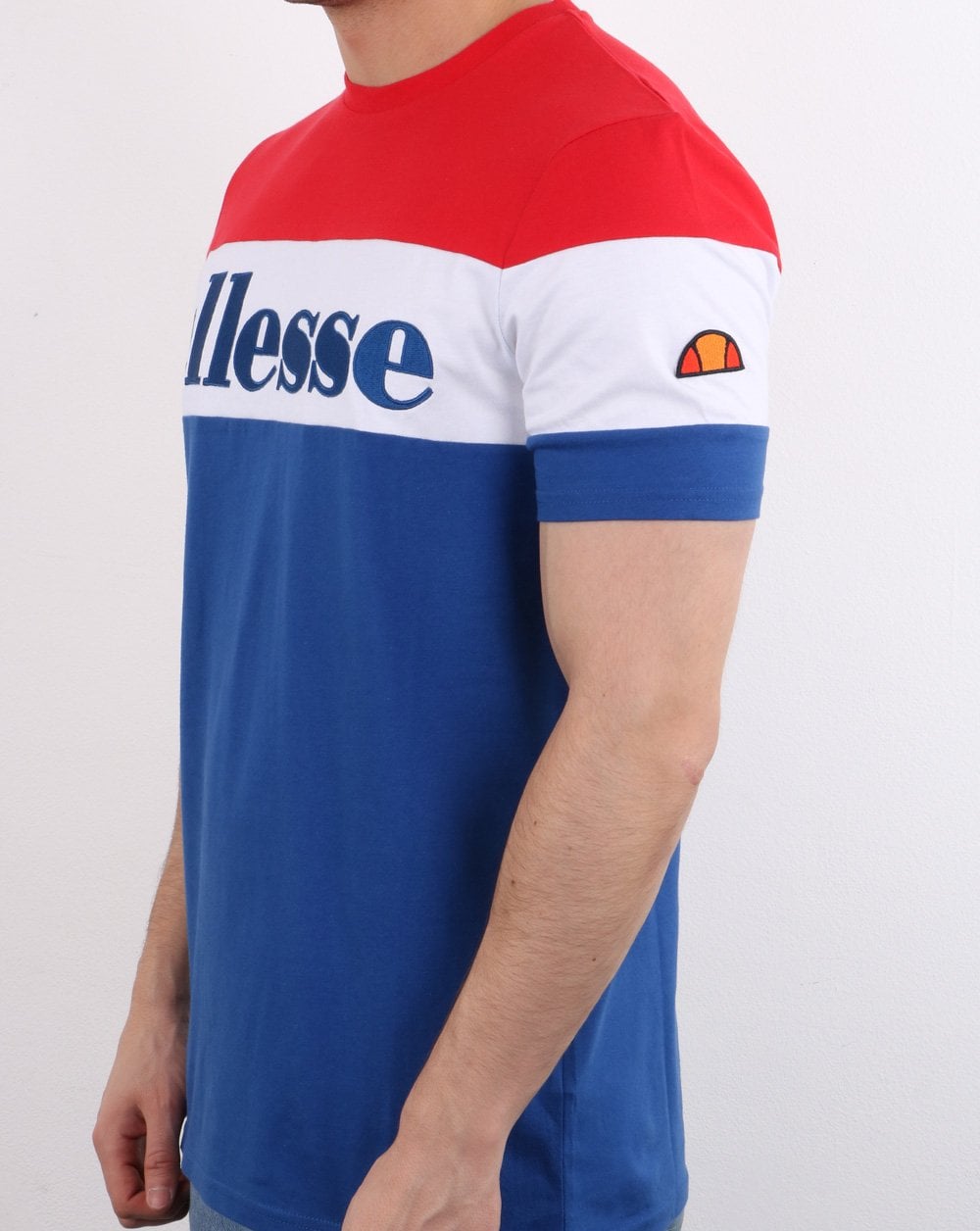 Ellesse Punto T-Shirt Marineblau/Weiß/Rot