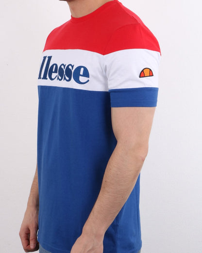 Ellesse Punto T-Shirt Marineblau/Weiß/Rot