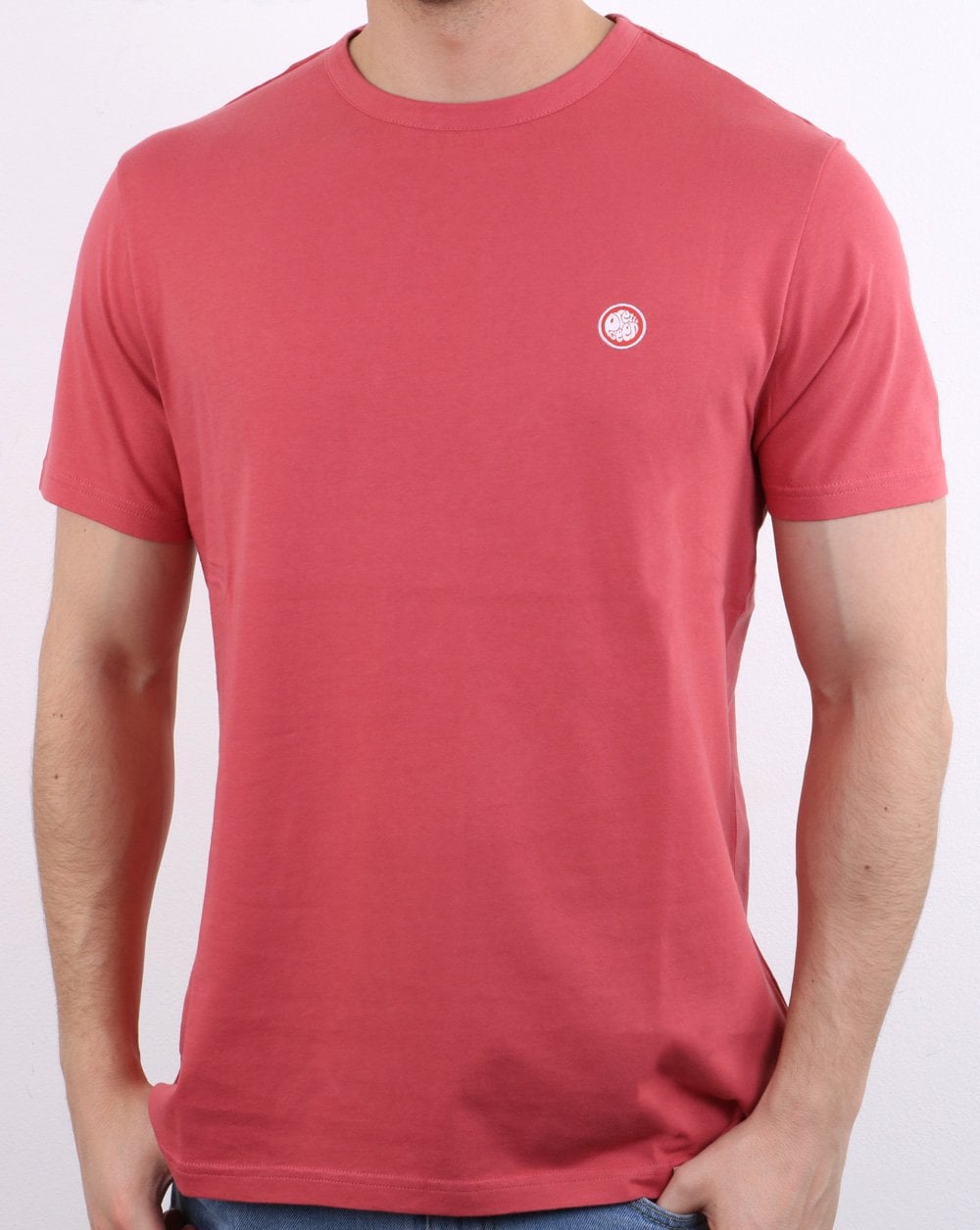 Pretty Green Mitchell T-Shirt Hellrot