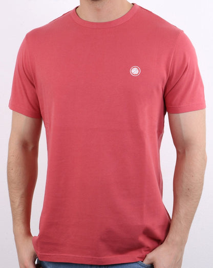 Pretty Green Mitchell T-Shirt Hellrot