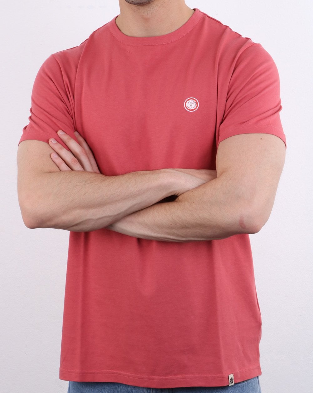 Pretty Green Mitchell T-Shirt Hellrot