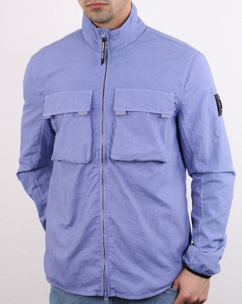 Marshall Artist Garment Dyed Parachute Overshirt Lilac