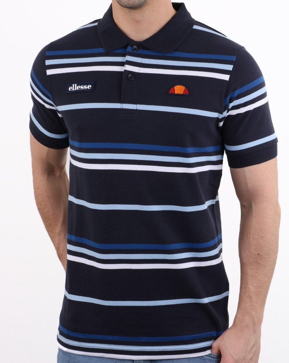 Ellesse Lewoodio Polo Shirt Navy