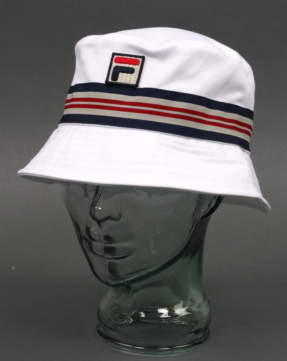 Fila Vintage Casp Bucket Hat Weiß