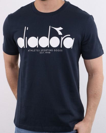 Diadora 5palle T-Shirt Marineblau