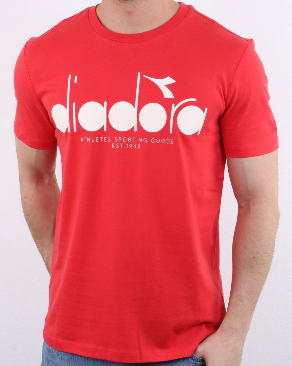 Diadora 5palle T-Shirt Rot