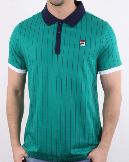 Fila Vintage BB1 ​​Poloshirt Grün
