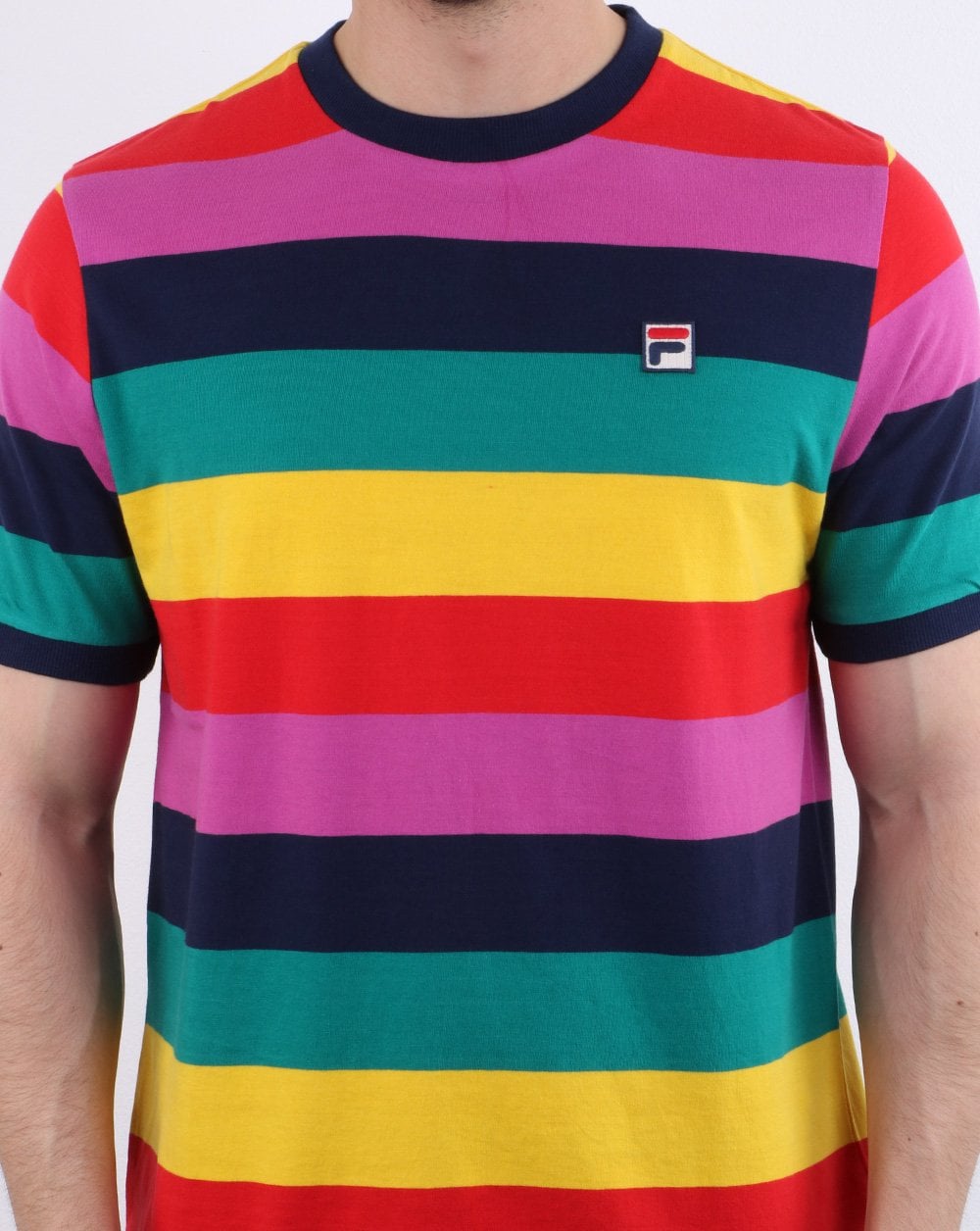 Fila Vintage 90er Multi T-Shirt