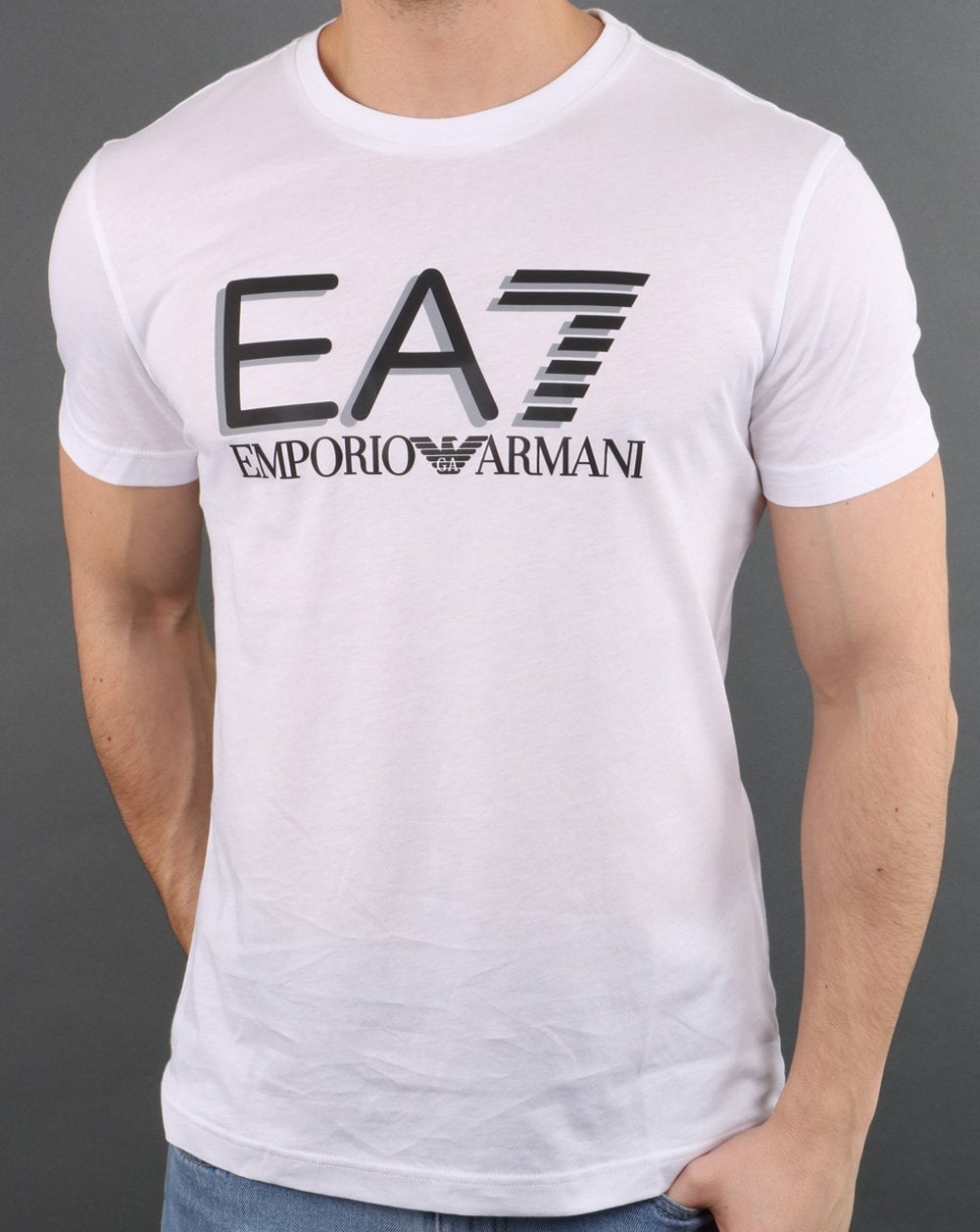EA7 T-Shirt Weiß