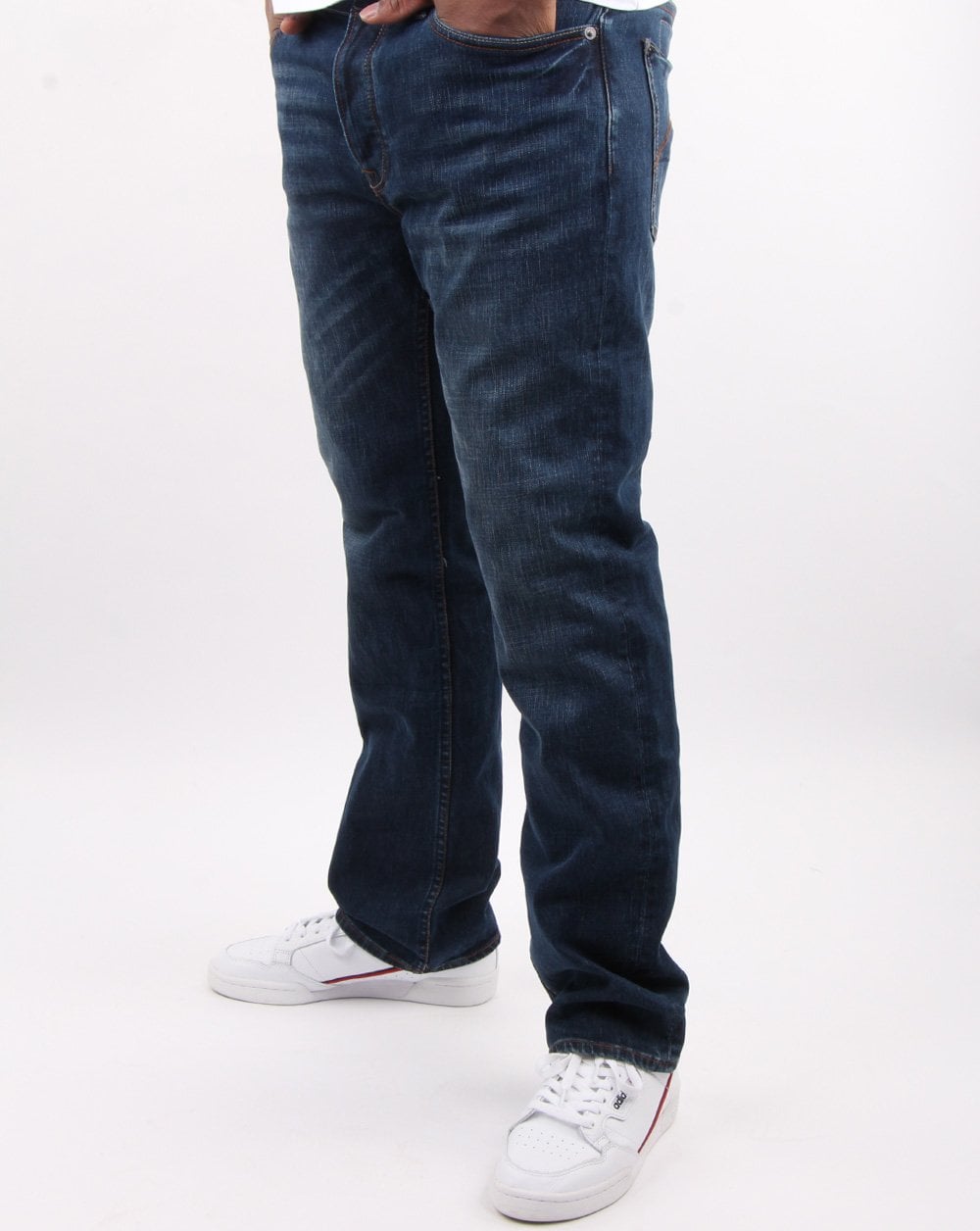Pretty Green – Burnage – Jeans in regulärer Passform, 6-Monats-Waschung