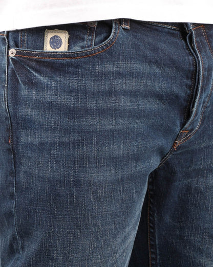 Pretty Green – Burnage – Jeans in regulärer Passform, 6-Monats-Waschung