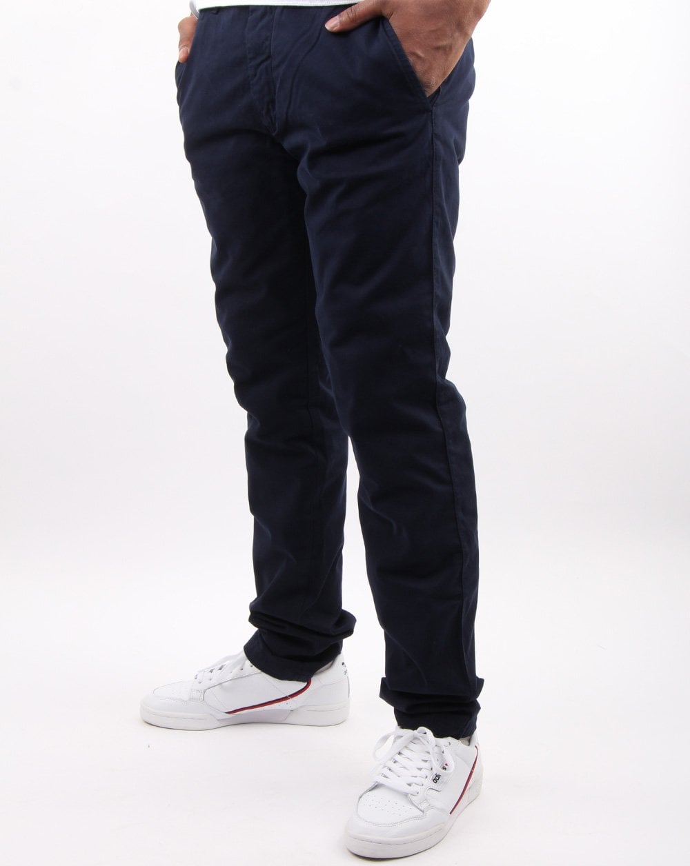 Benetton Chinos Marineblau