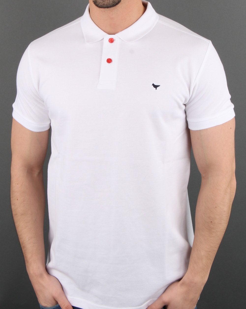 Weekend Offender Dove Poloshirt Weiß