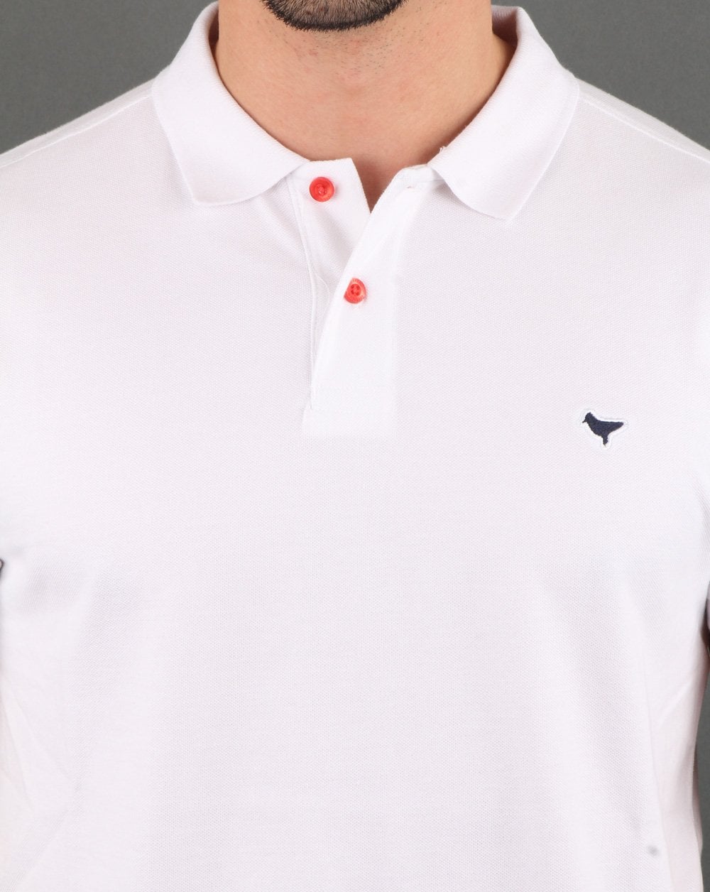 Weekend Offender Dove Poloshirt Weiß