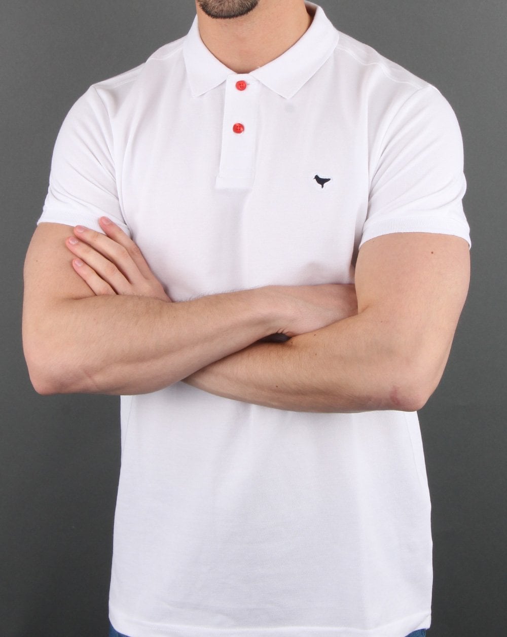 Weekend Offender Dove Poloshirt Weiß