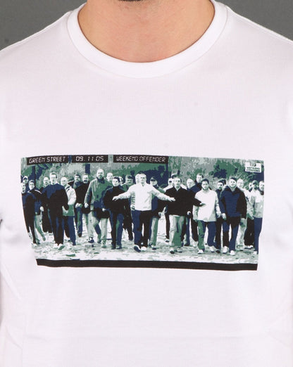 Weekend Offender Green Street T-Shirt Weiß