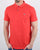 Weekend Offender Dove Polo Shirt Deep Coral