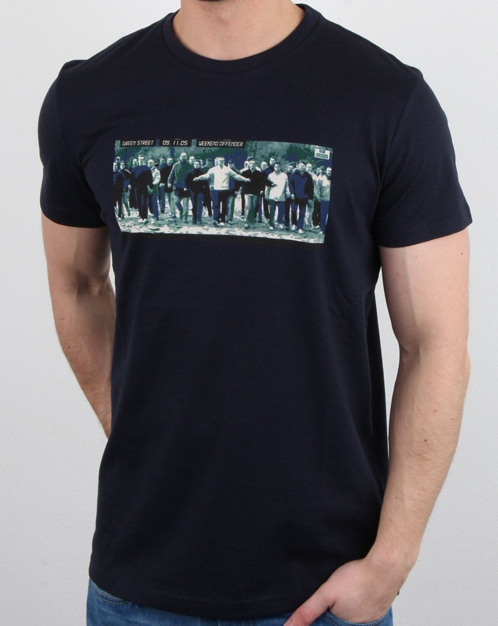 Weekend Offender Green Street T-shirt Navy