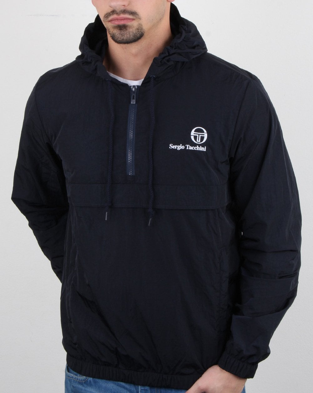 Sergio Tacchini Forden Half Zip Jacke Marineblau
