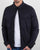 Weekend Offender Overshirt Zip Jacket Navy