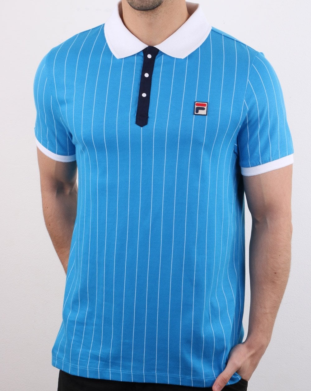 Fila Vintage Bb1 Poloshirt Blau