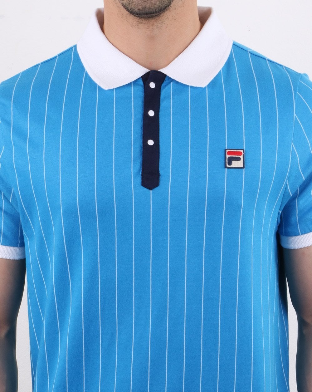 Fila Vintage Bb1 Poloshirt Blau