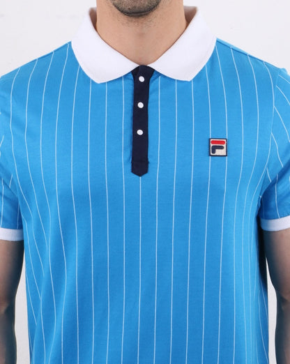 Fila Vintage Bb1 Poloshirt Blau