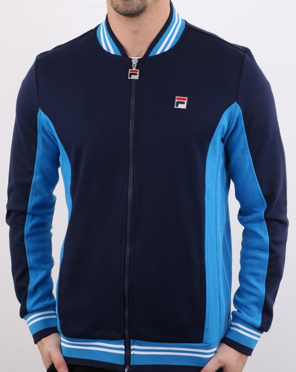 Fila Vintage Settanta Trainingsoberteil Marine/Ozean