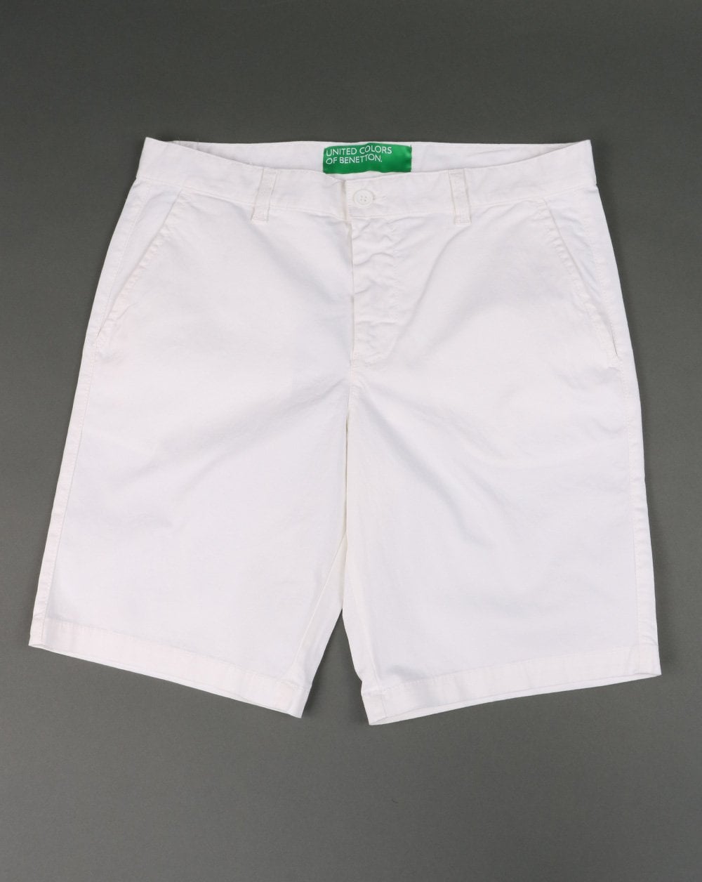 Benetton Bermudashorts Weiß