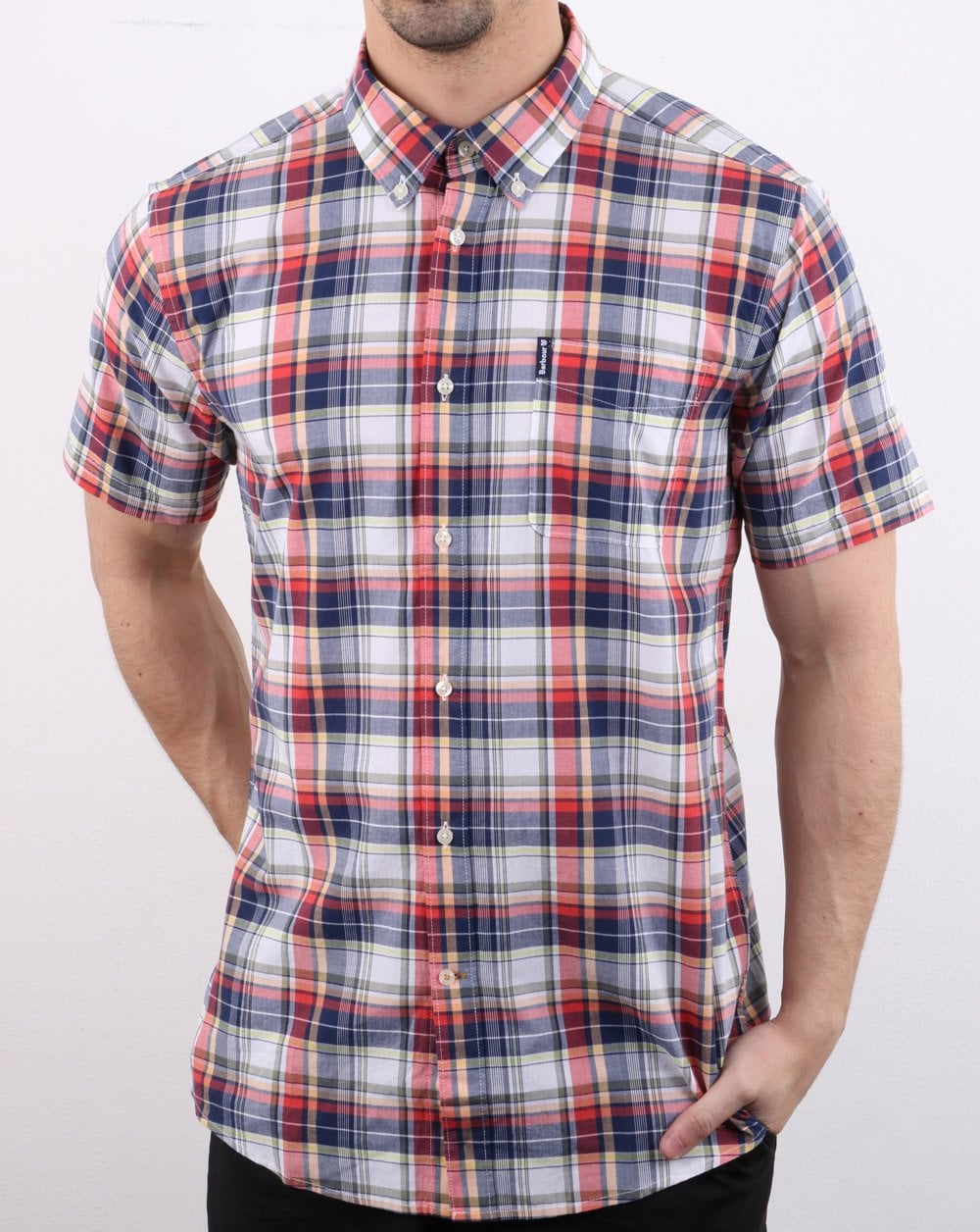 Barbour Madras Shirt Pink
