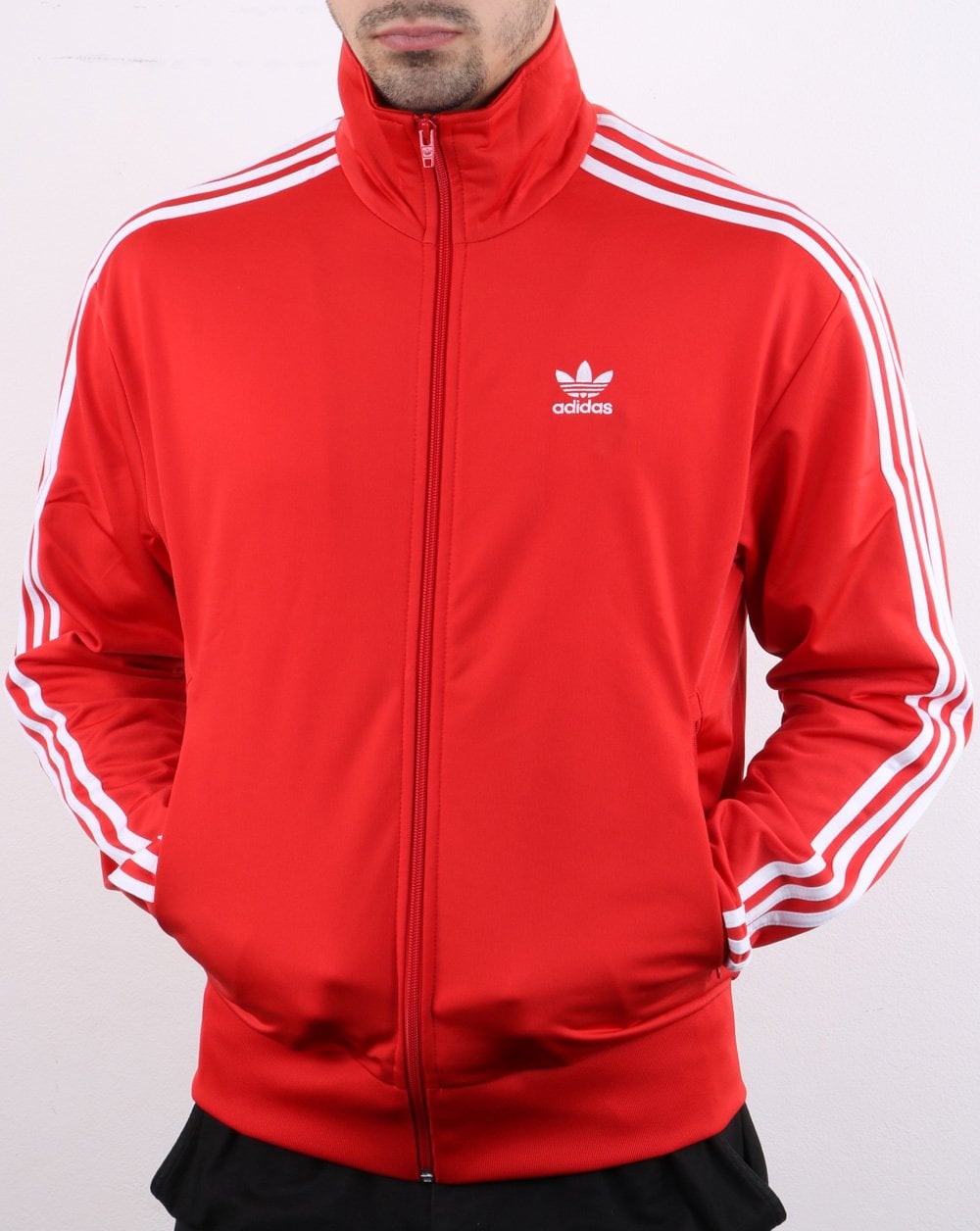 Adidas Originals Firebird Trainingsjacke Frisches Rot