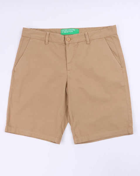 Benetton Bermuda Shorts Beige