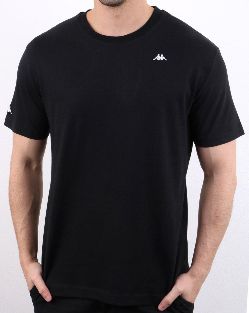 Kappa Taylor T-Shirt Schwarz/Weiß