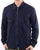 Pretty Green Metal Zip Jacket Navy