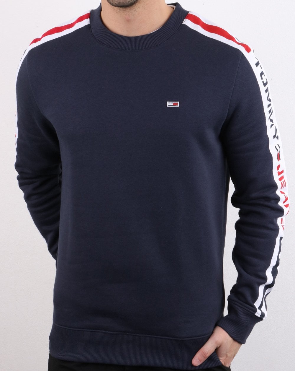 Tommy Hilfiger Tape Sweatshirt Navy
