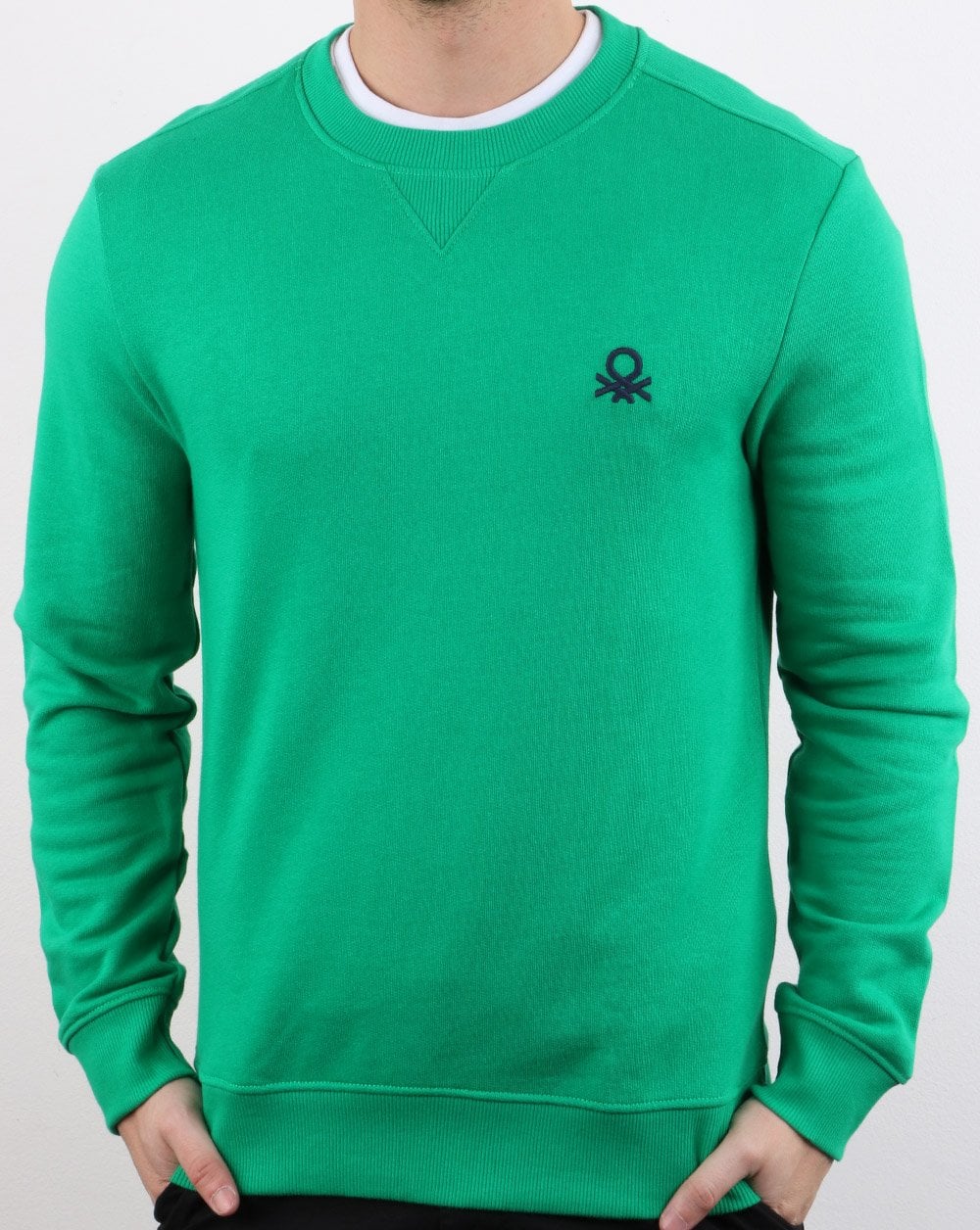 Benetton Sweatshirt Grün