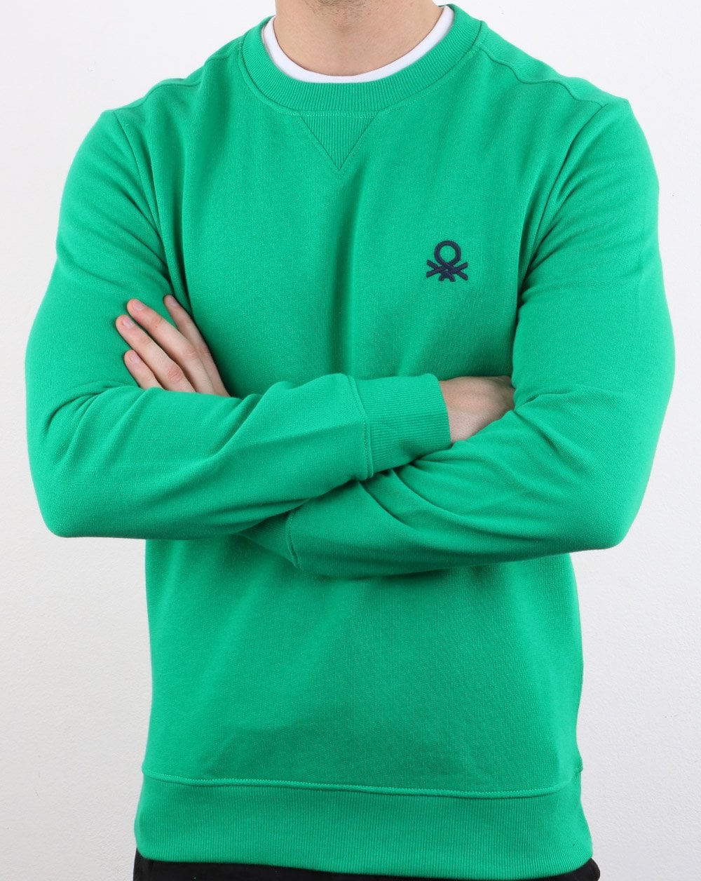 Benetton Sweatshirt Grün