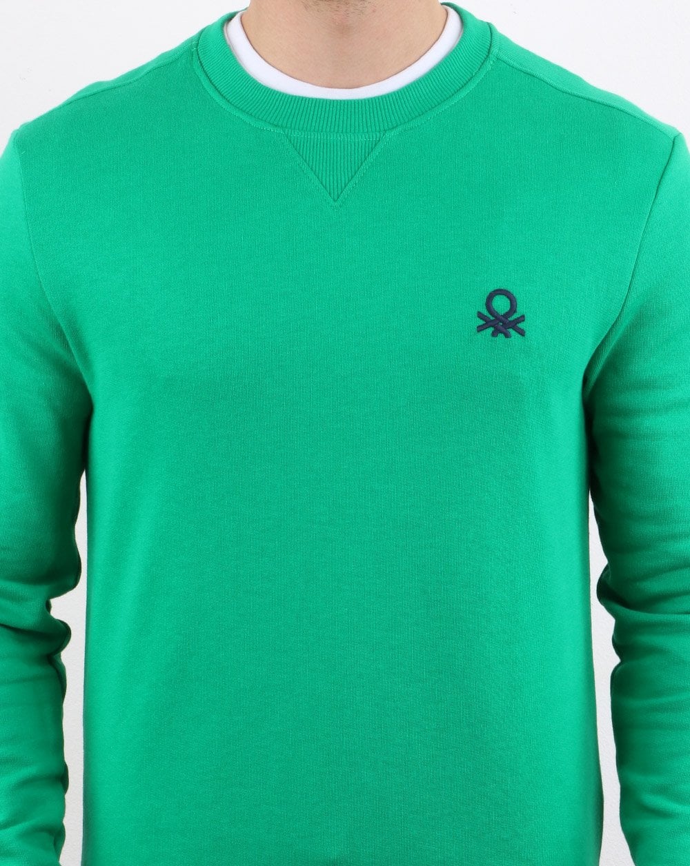 Benetton Sweatshirt Grün
