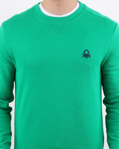 Benetton Sweatshirt Grün
