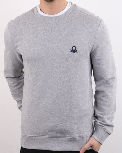 Benetton Sweatshirt Grau