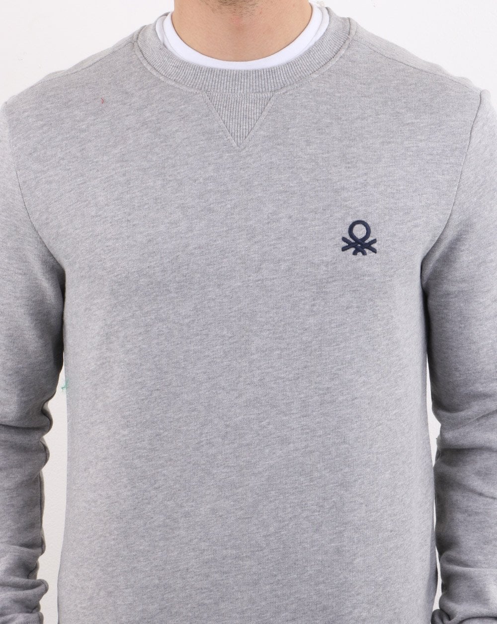 Benetton Sweatshirt Grau