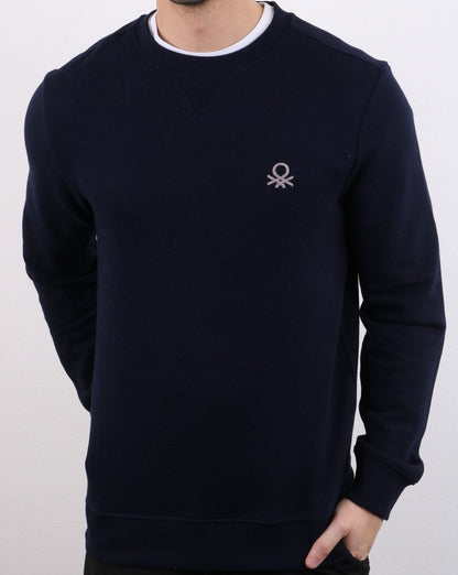 Benetton Sweatshirt Marineblau