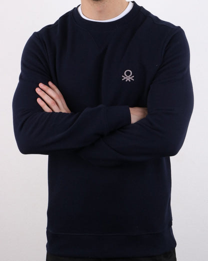Benetton Sweatshirt Marineblau