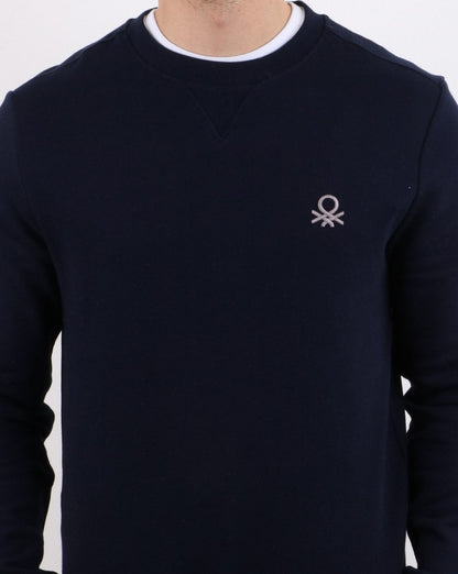 Benetton Sweatshirt Marineblau
